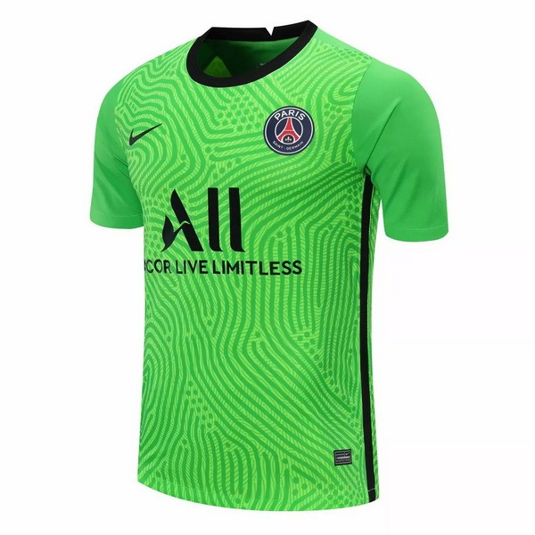Camiseta Paris Saint Germain Portero 2020-2021 Verde